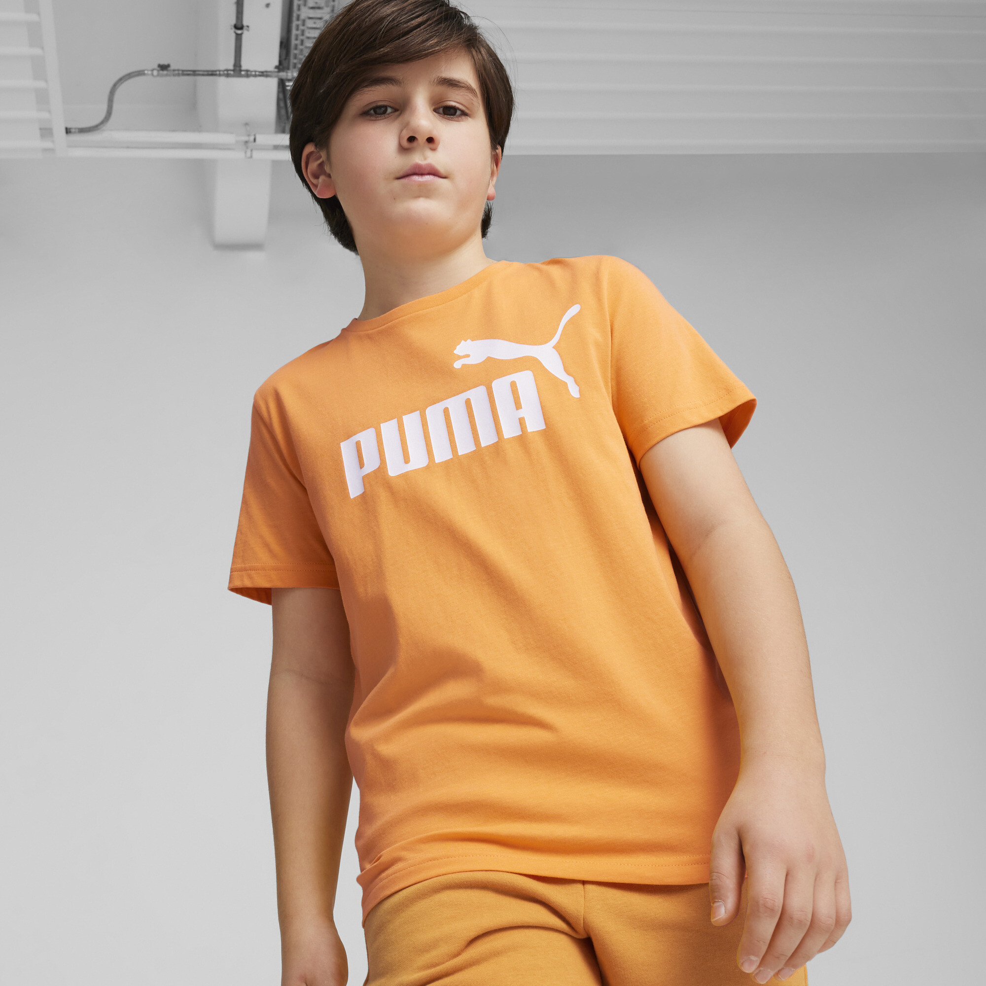 PUMA Essentials Big Kids'Logo Tee - Picture 17 of 29