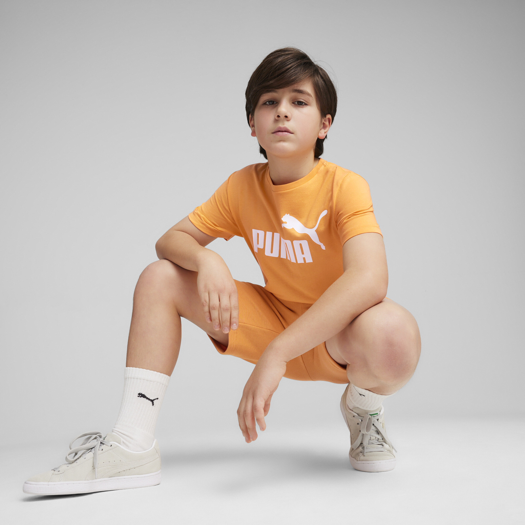 PUMA Essentials Big Kids'Logo Tee - Picture 18 of 29