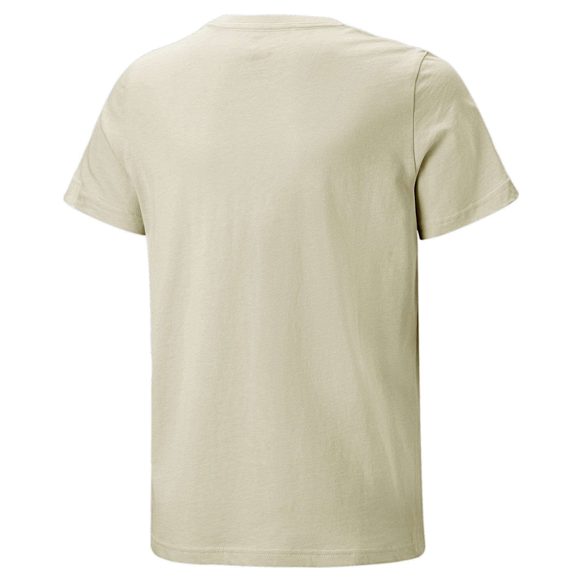 Men's Puma Essentials Logo Tee Youth, Beige, Size 11-12Y, Guide