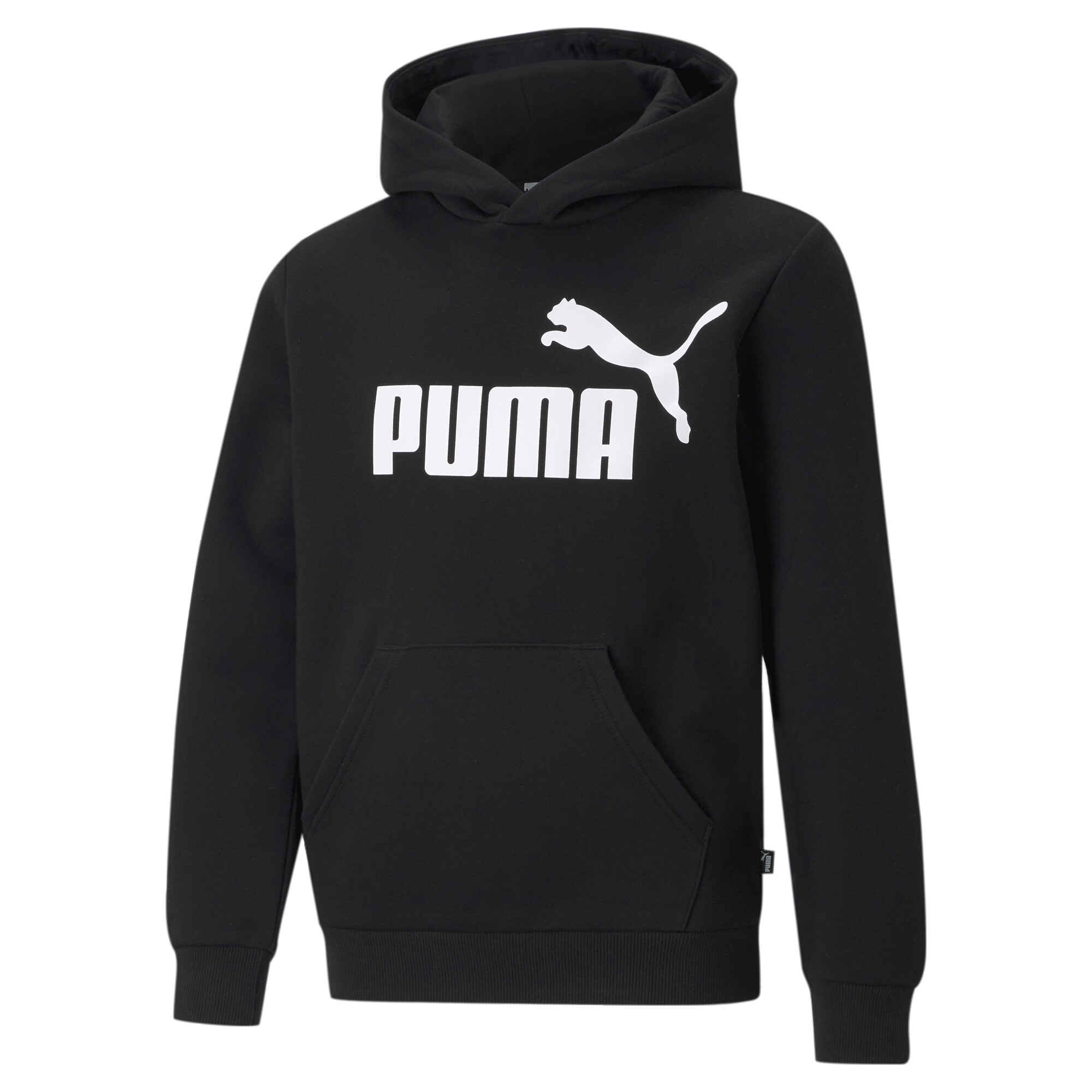 Puma Essentials Big Logo Hoodie Teenager Für Herren Für Damen Für Kinder | Mit Logo Print | Black | Größe: 4-5Y