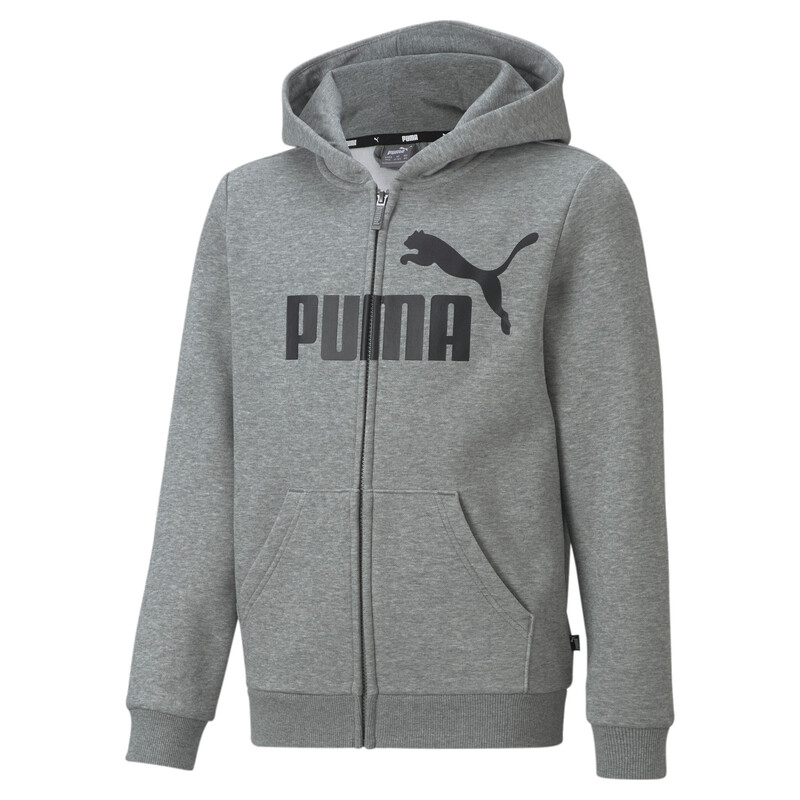 

PUMA Big Logo Full-Zip Youth Hoodie