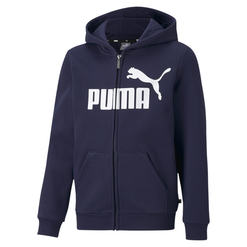 

PUMA Big Logo Full-Zip Youth Hoodie