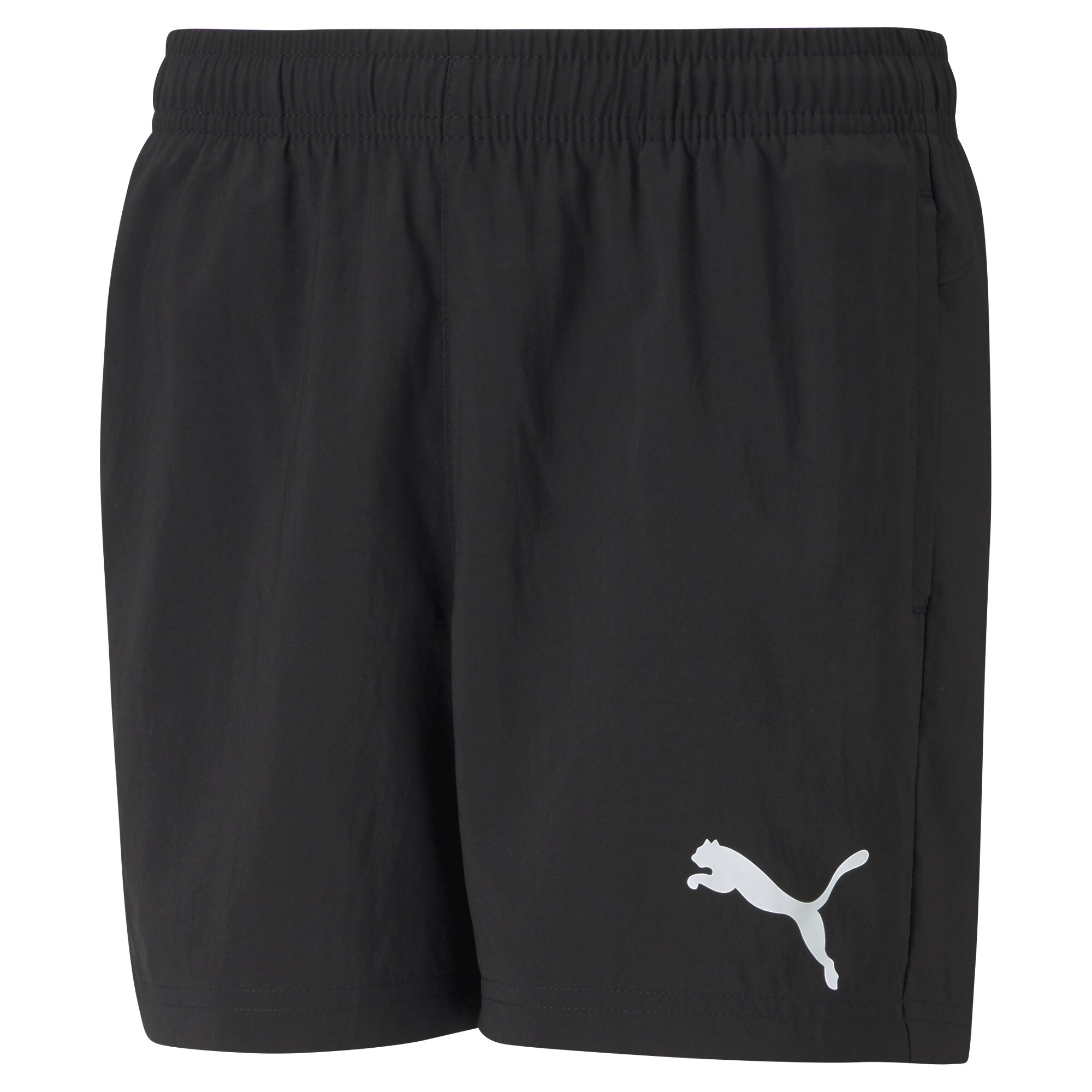 Men's Puma Active Woven Shorts Youth, Black, Size 9-10Y, Lifestyle