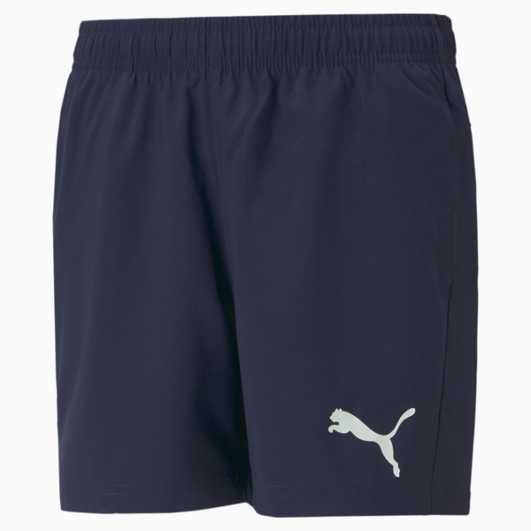 Active Woven Shorts Youth, Peacoat, large-ZAF