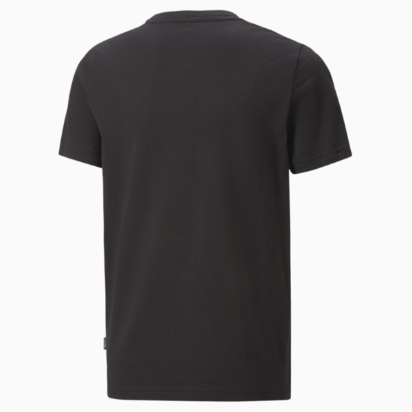 Remera deportiva juvenil Essentials+, PUMA Black-Warm Earth, large-ARG
