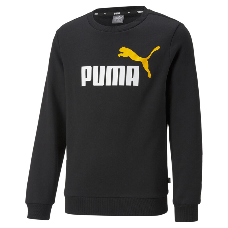 

PUMA Two Tone Big Logo Youth Sweatshirt, Black