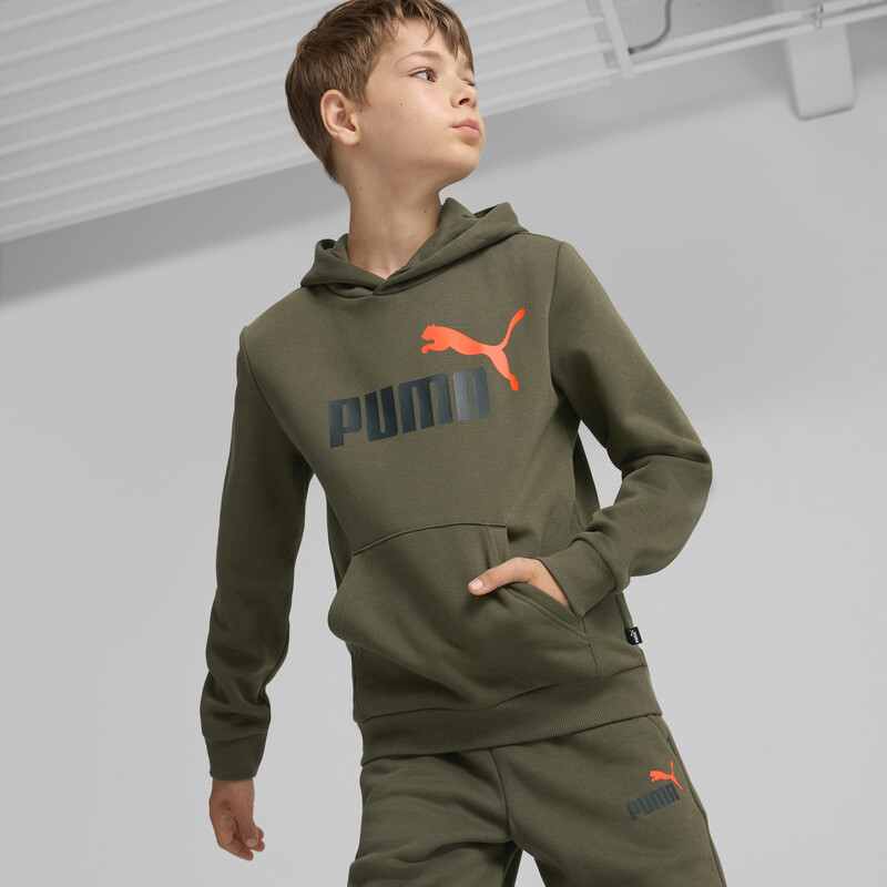 

PUMA Essential+ 2 Colour Big Logo Boy's Hoodie