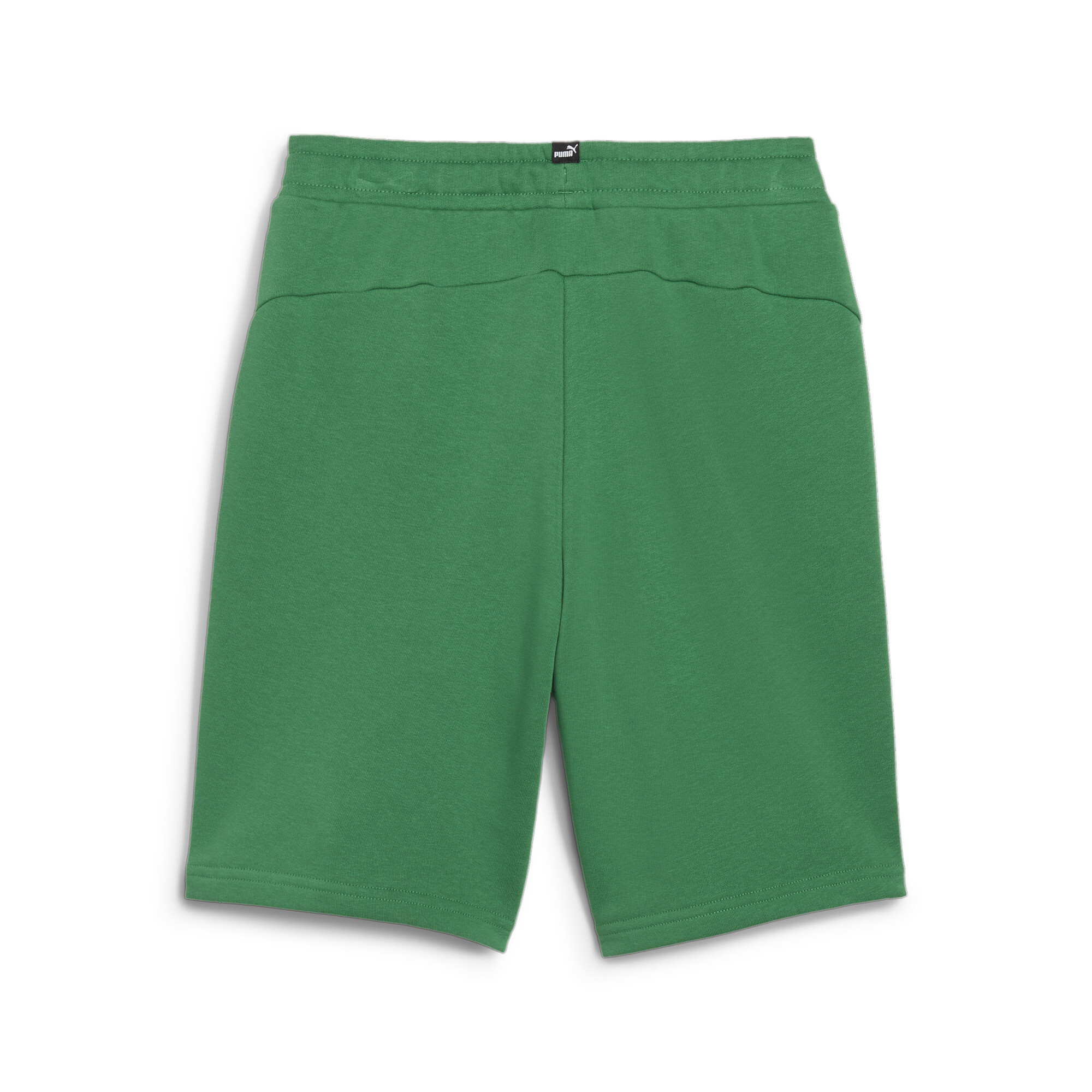 PUMA Essentials+ Two-Tone Shorts In Green, Size 7-8 Youth