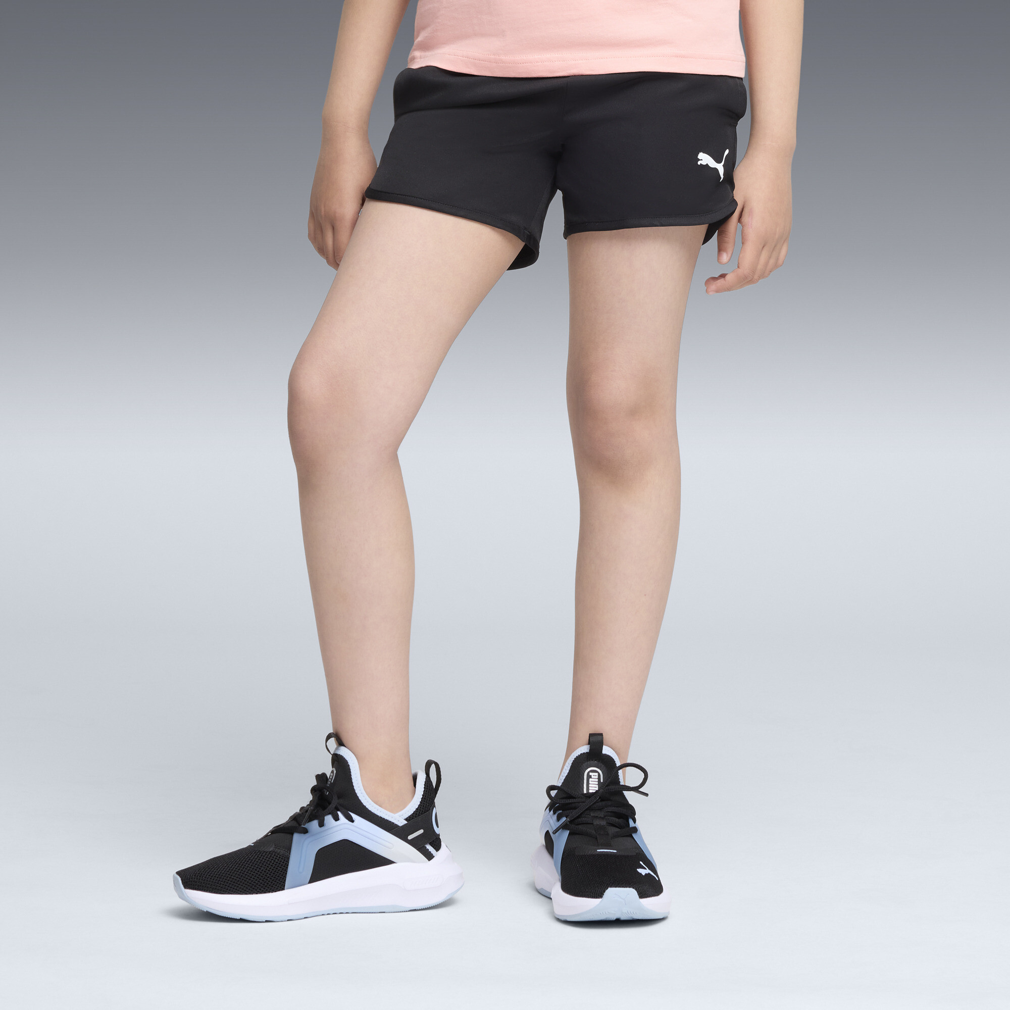 PUMA Active Essentials Big Kids' Moisture Wicking Shorts - Picture 8 of 10