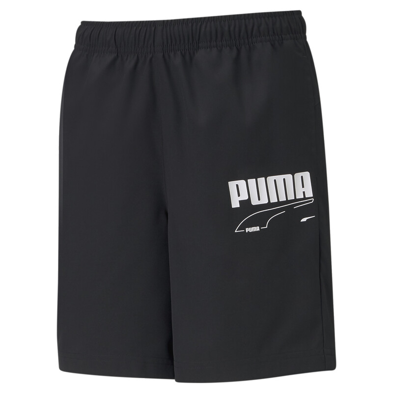 

PUMA Rebel Woven Youth Shorts, Black