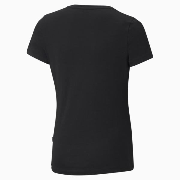 Essentials Logo Tee Youth, Puma Black, large-ZAF