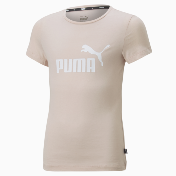 Essentials Logo Youth Tee, Rose Quartz, large-MEX