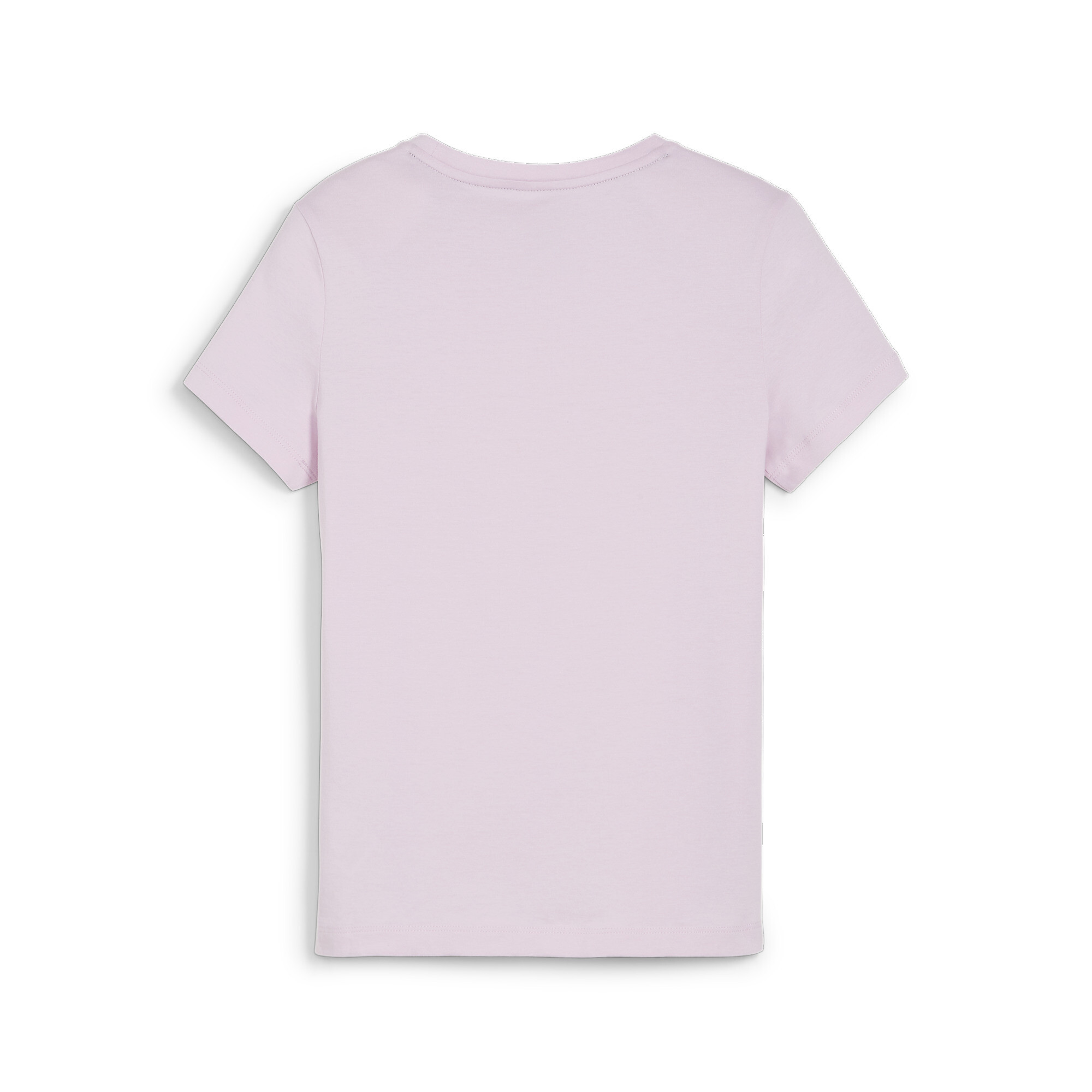 PUMA Essentials Logo T-Shirt In Purple, Size 5-6 Youth