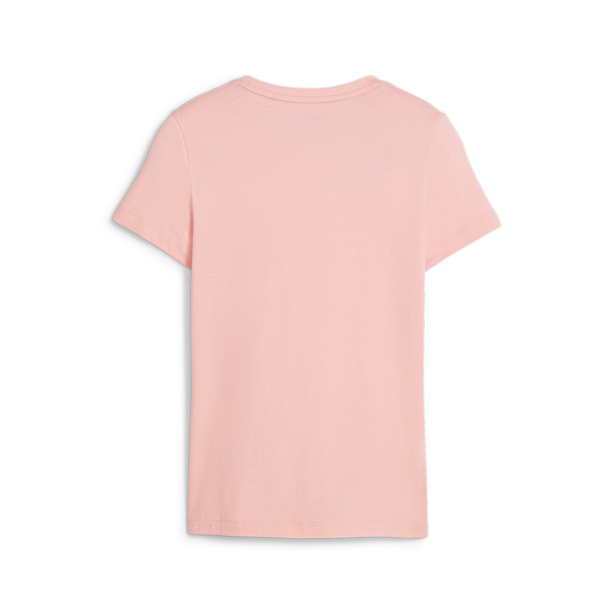 Women's Puma Essentials Logo Youth T-Shirt, Pink, Size 9-10Y, Clothing