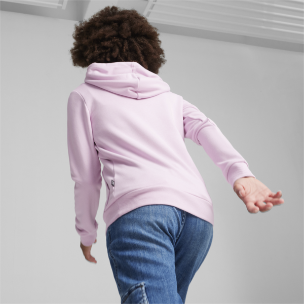 Essentials Logo Hoodie Youth, Grape Mist, large-ZAF