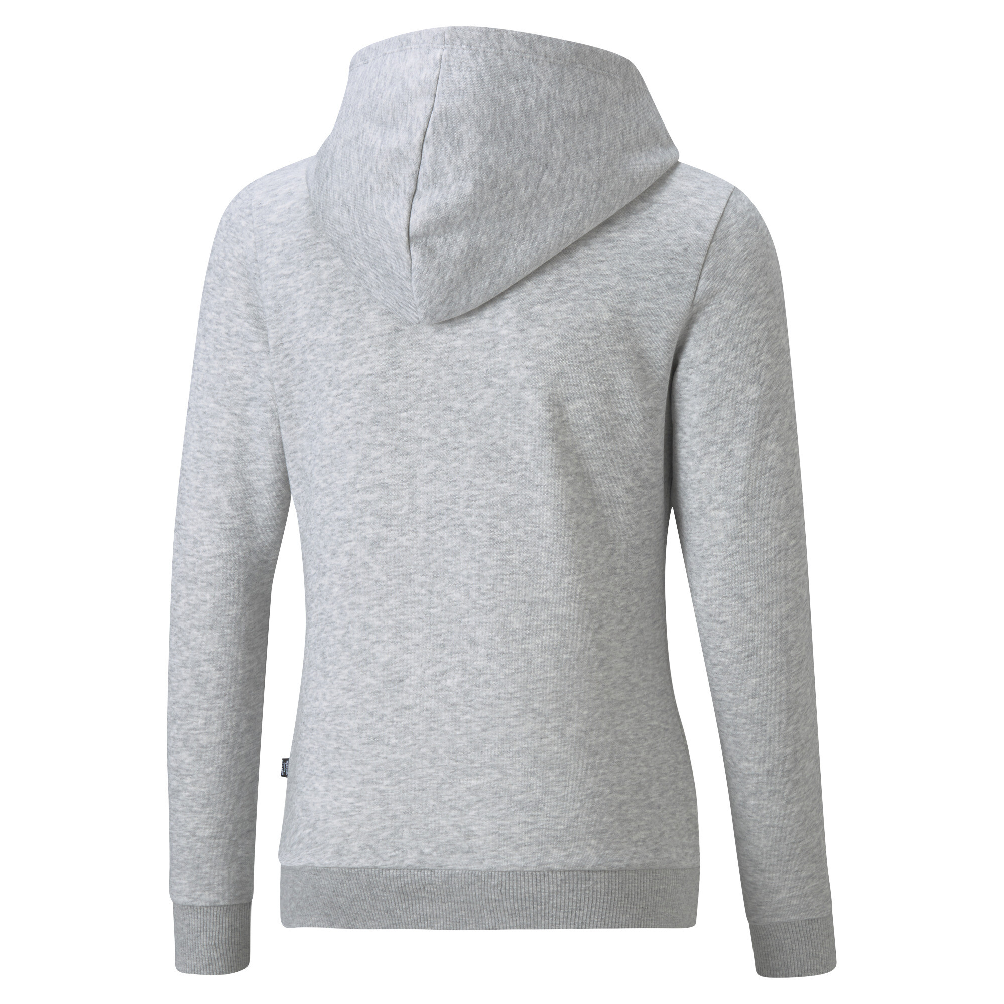 Women's Puma Essentials Logo Hoodie Youth, Gray, Size 5-6Y, Clothing