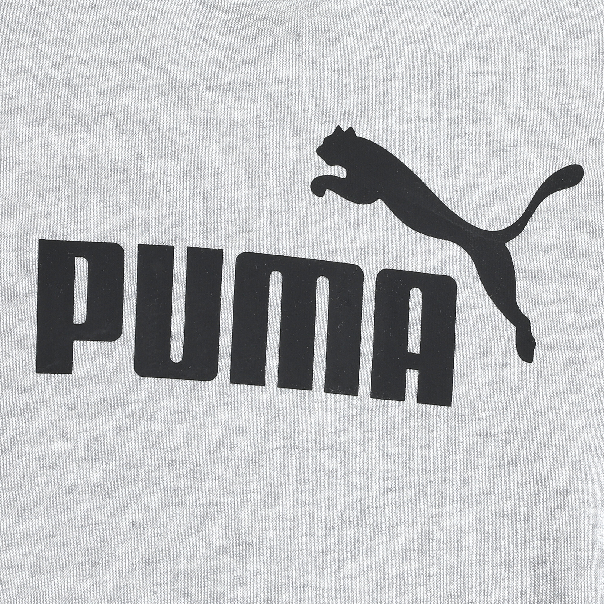 Women's Puma Essentials Logo Hoodie Youth, Gray, Size 5-6Y, Clothing