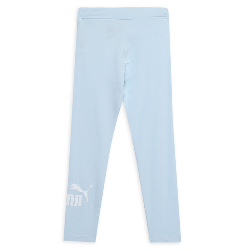 

PUMA Logo Girl's Leggings, Black/blue