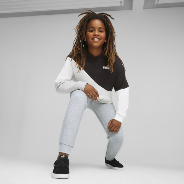 Essentials Sweatpants Youth, Light Gray Heather, large-ZAF
