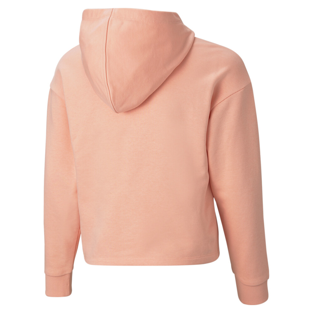 фото Детская толстовка essentials+ logo cropped youth hoodie puma