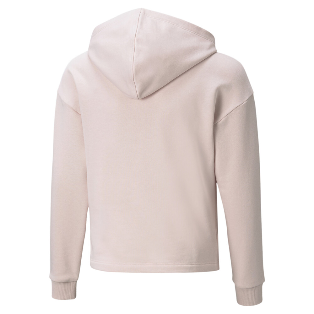 фото Детская толстовка essentials+ logo cropped youth hoodie puma