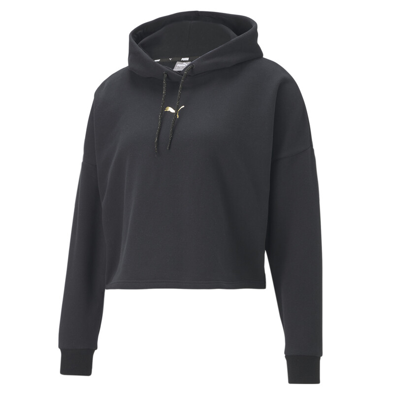 

Women's PUMA Metallic Nights Hoodie, Black