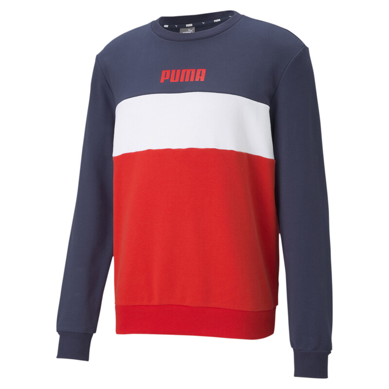 

Men's PUMA Block Crew Sweat Shirt, Purple