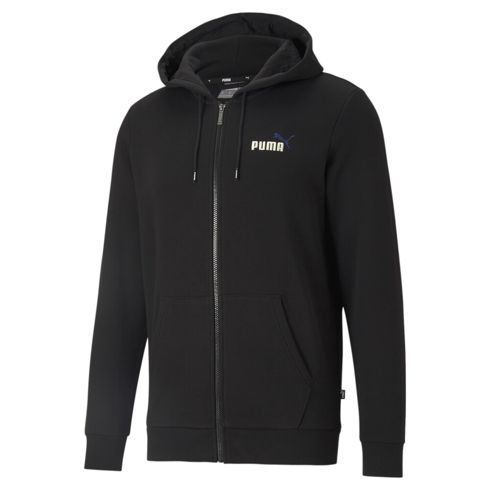 фото Толстовка essentials+ embroidery full-zip men's hoodie puma