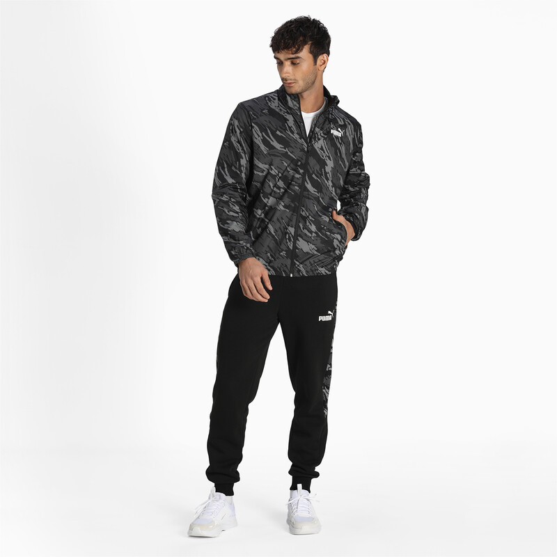 

Men's PUMA Printed Regular Fit Windbreaker