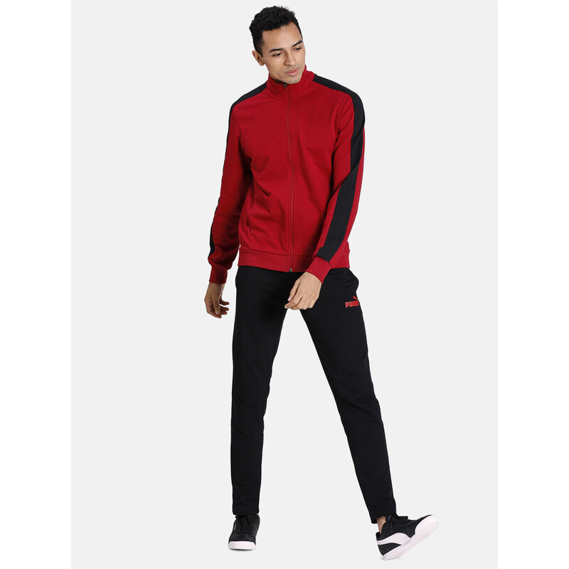 

Men's PUMA Knitted Sweat Jacket, Red