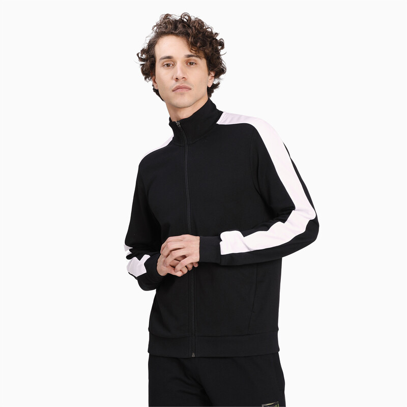 

Men's PUMA Knitted Sweat Jacket, Black