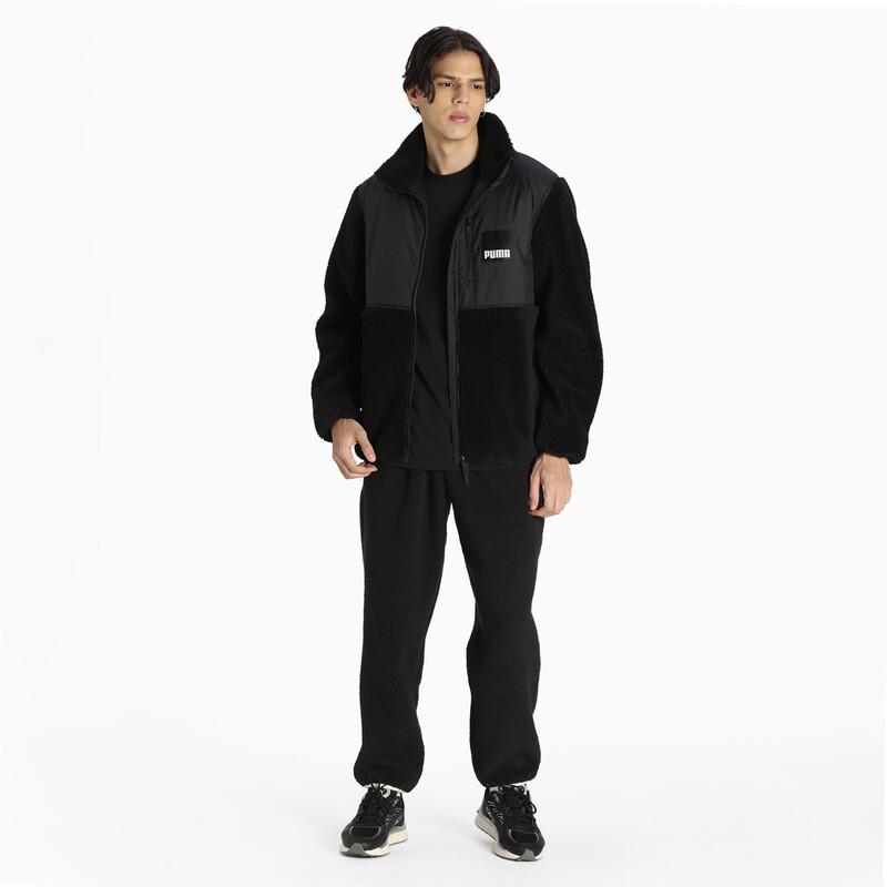 

Men's PUMA Sherpa Hybrid Regular Fit Padded Regular Fit Jacket