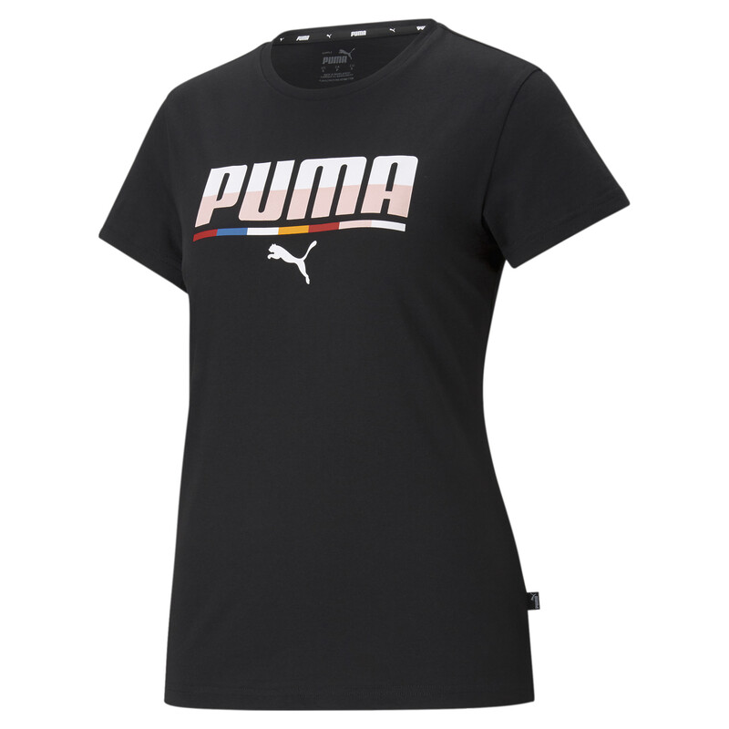 

Women's PUMA Multicoloured T-shirt, Black