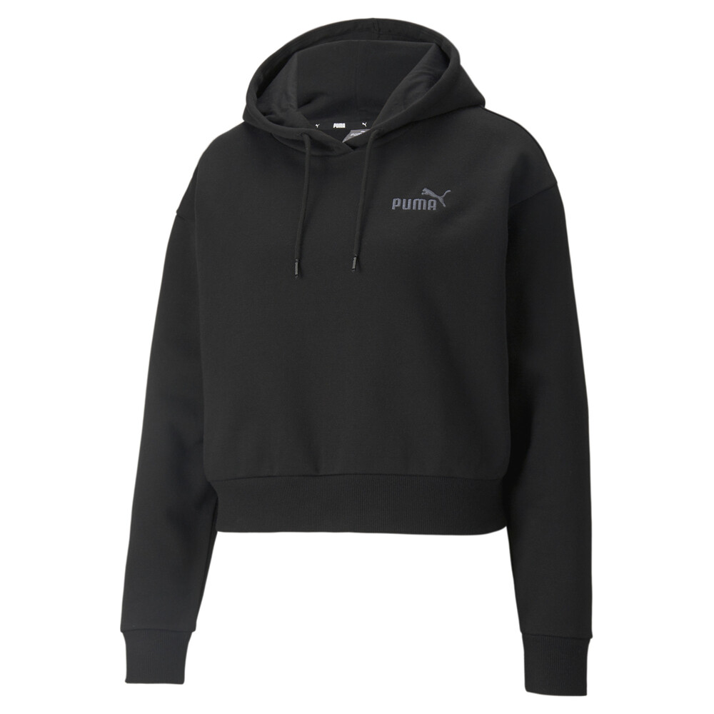 фото Толстовка essentials+ embroidered cropped women's hoodie puma