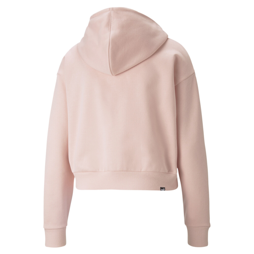 

PUMA - female - Толстовка Essentials+ Embroidered Cropped Women' Hoodie – Lotus –, Розовый
