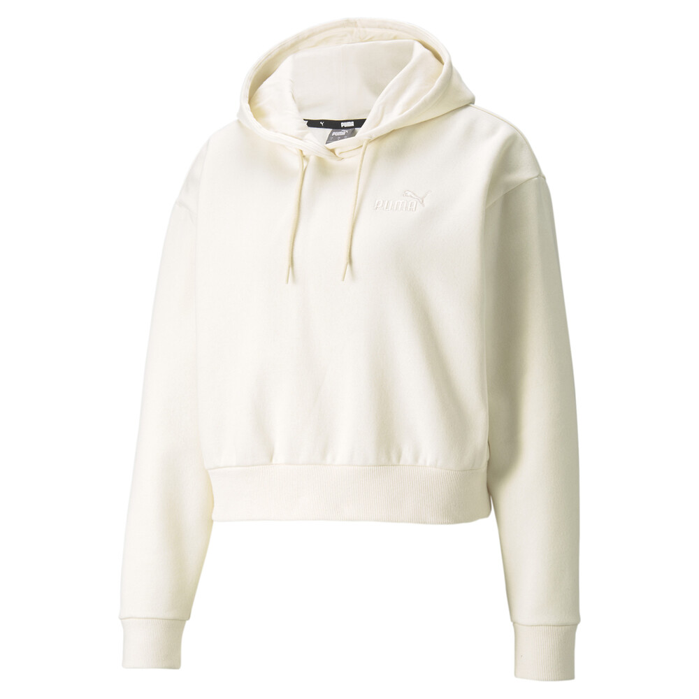 фото Толстовка essentials+ embroidered cropped women's hoodie puma