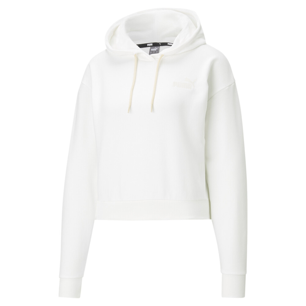 фото Толстовка essentials embroidered cropped women's hoodie puma