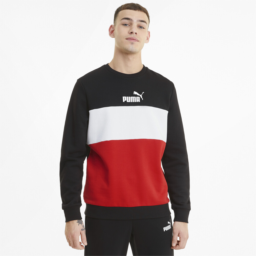 фото Толстовка essentials+ crew neck men's sweatshirt puma