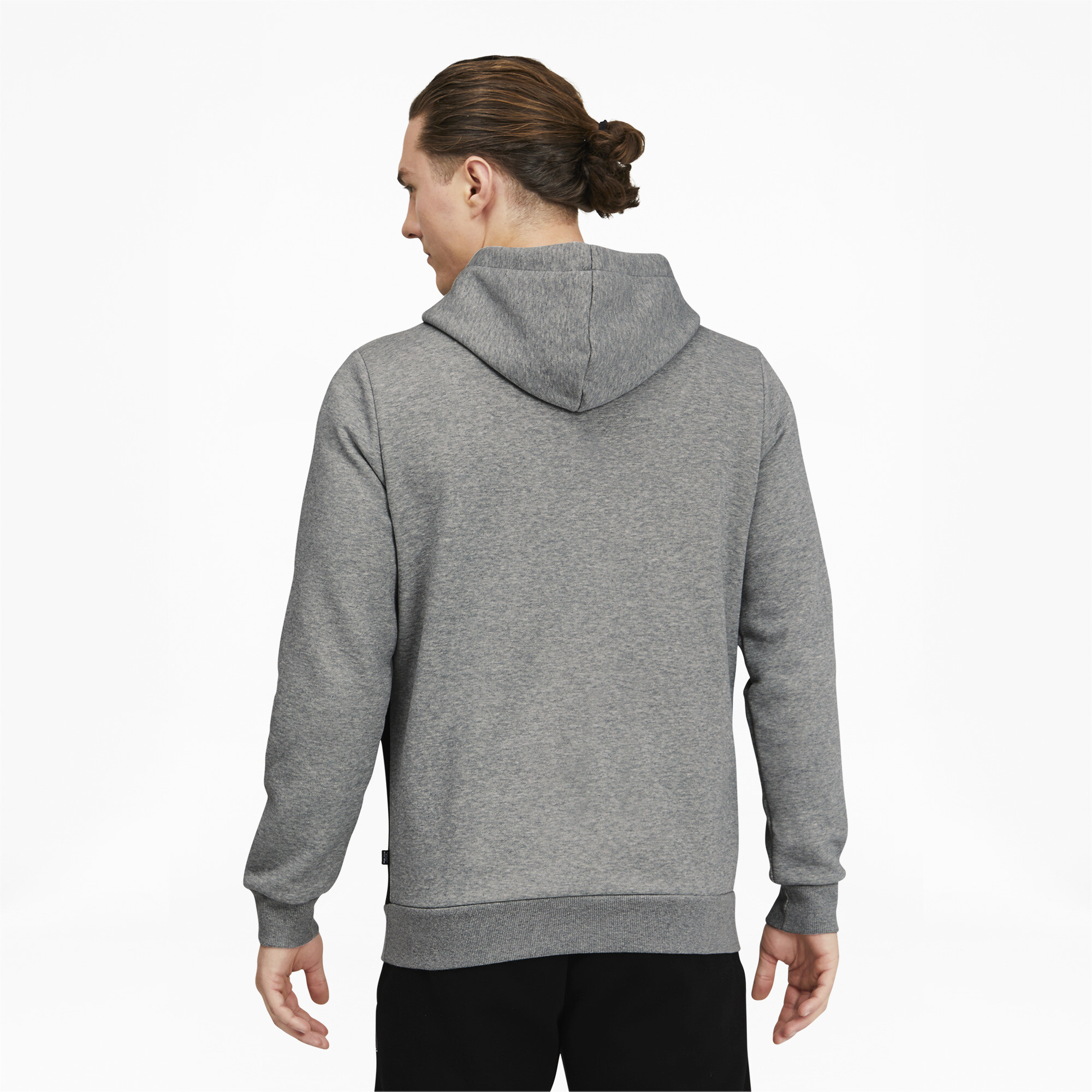 puma mens long sleeve moisture wicking hoodie