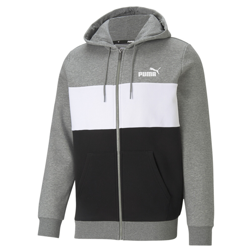 фото Толстовка essentials+ full-zip men's hoodie puma