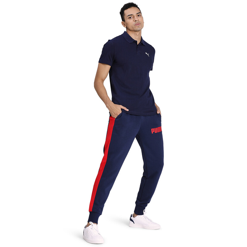 

Men's PUMA Sports Round Big Graphic Polo, Purple