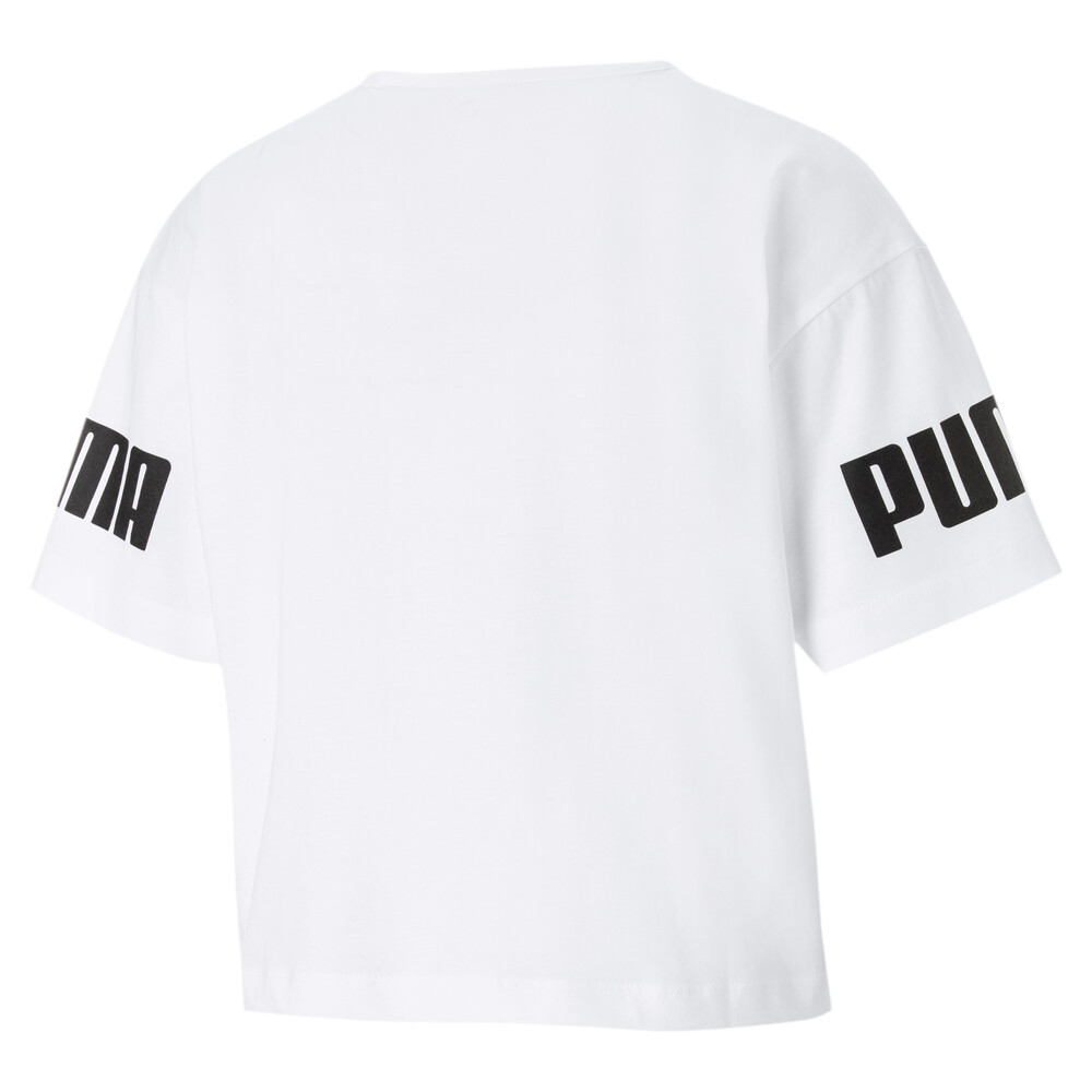 

PUMA - female - Футболка Cropped Women' Tee – Puma White –, Белый