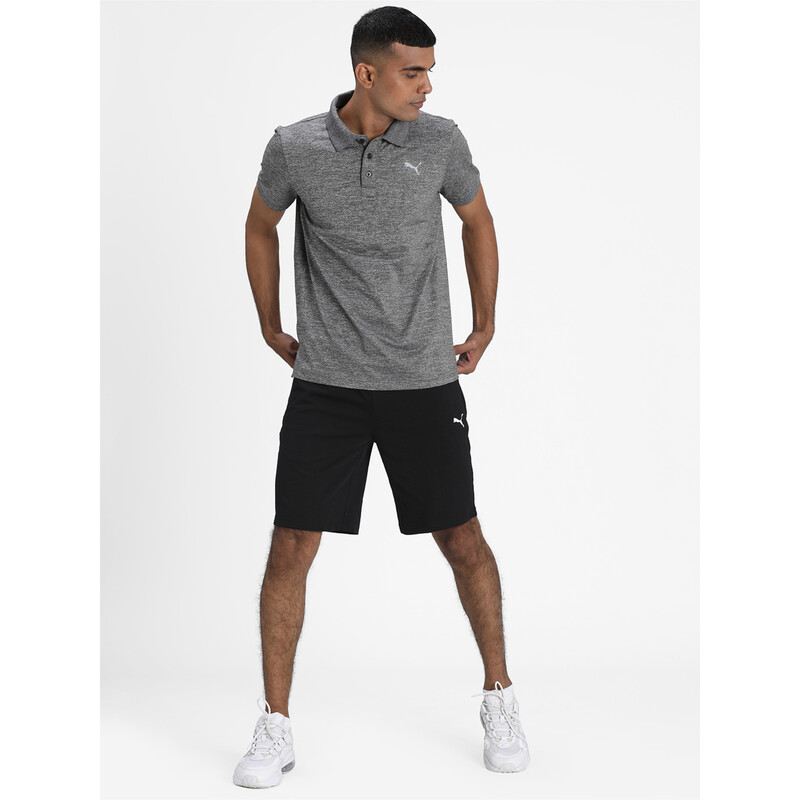 

Men's PUMA Active Polyester Slim Fit Polo, Gray