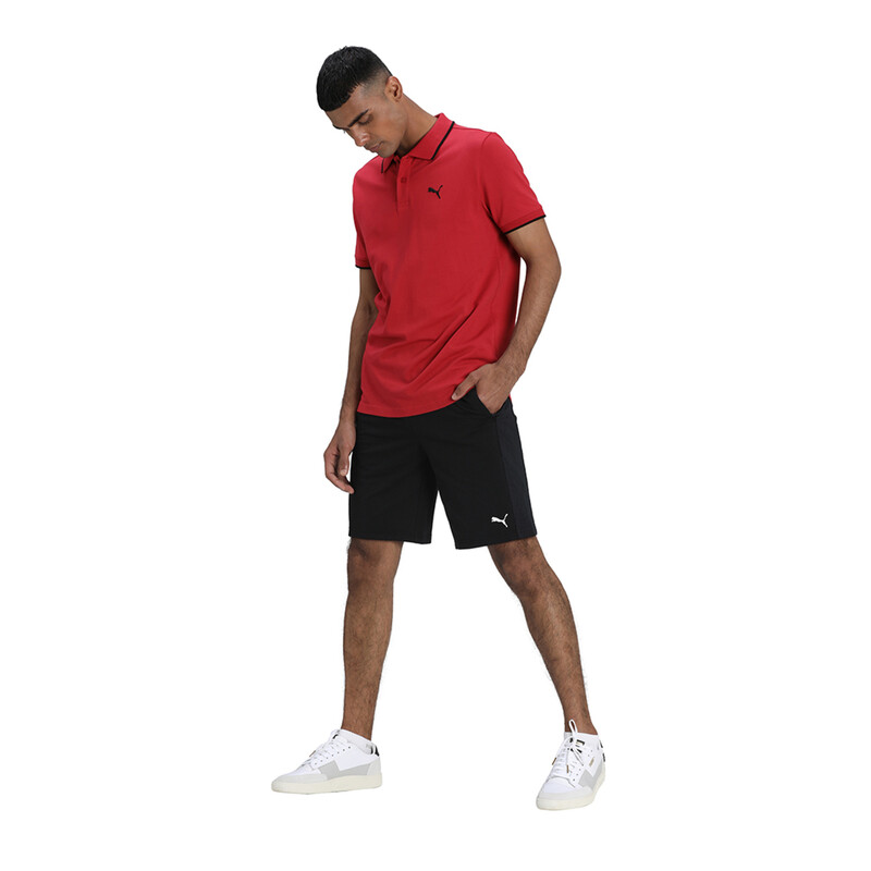 

Men's PUMA Mesh Overlay Sweat Shorts, Black