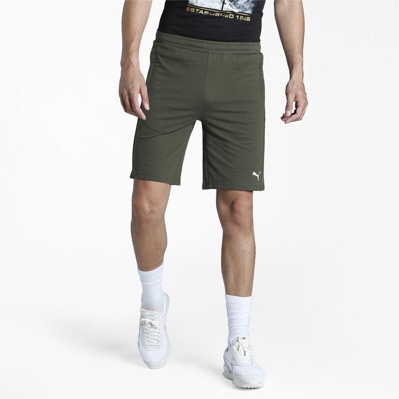 

Men's PUMA Mesh Overlay Sweat Shorts