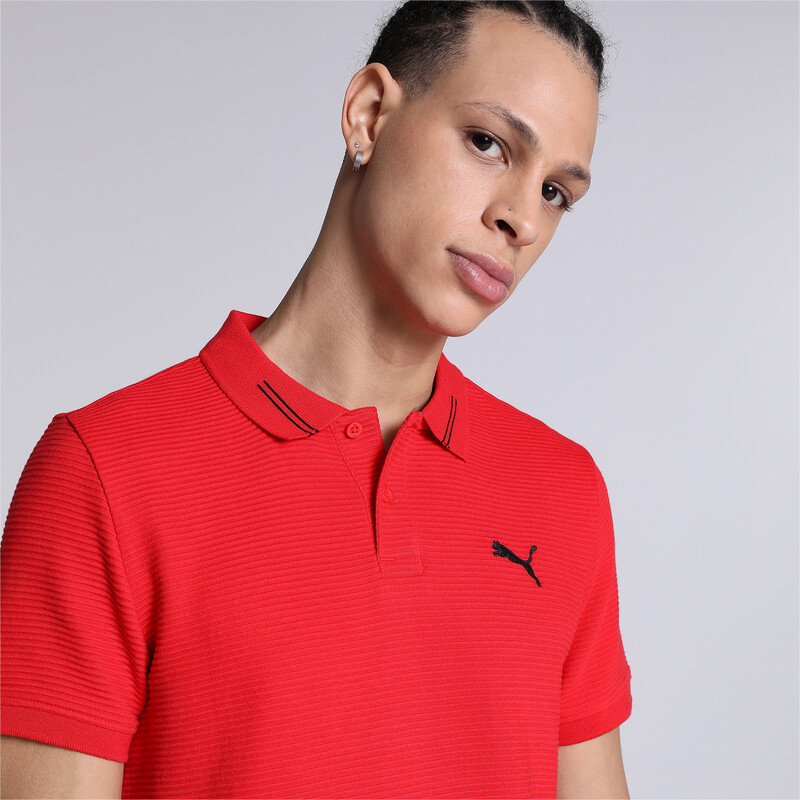 

Men's PUMA Ottoman Slim Fit Polo, Red
