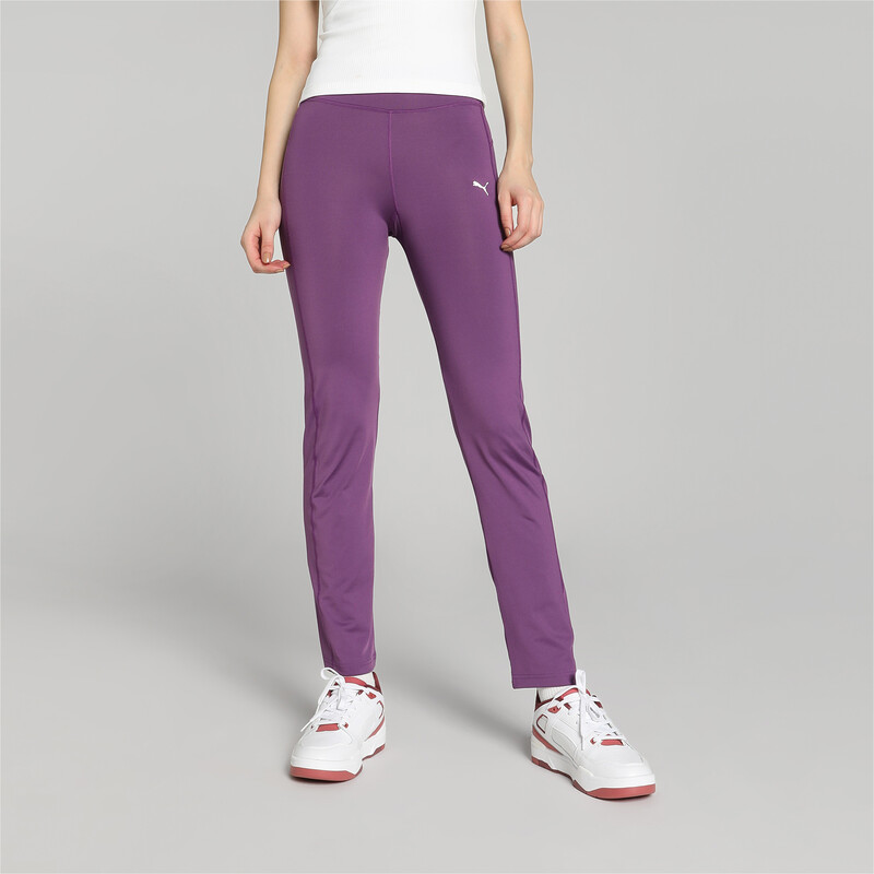 Women's PUMA Straight Leg Pants in Crushed Berry size M