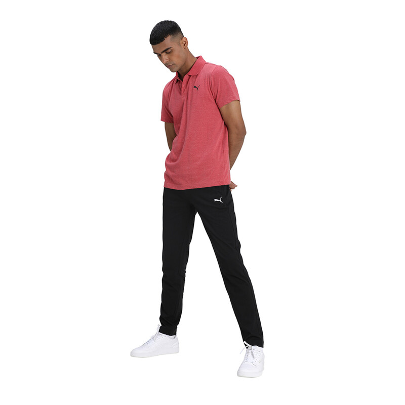 

Men's PUMA Zippered Jersey Regular Fit Sweatpants, Black