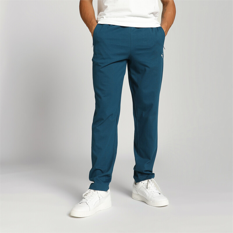 

Men's PUMA Zippered Jersey Regular Fit Sweatpants
