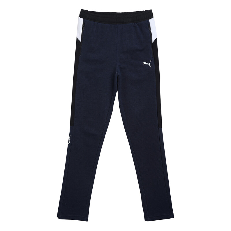 

PUMA X One8 Boy's Training Sweatpants, Black/blue